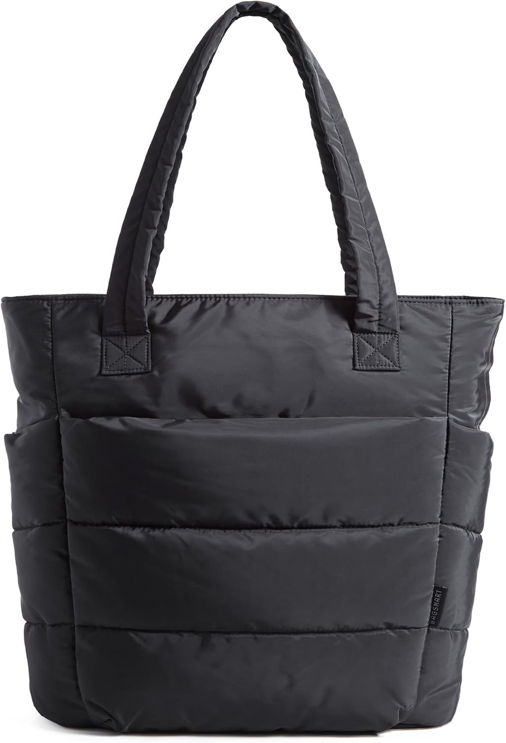Bolso tote BAGSMART para mujeres, bolso de hombro ligero y acolchado con compartimentos, bolso de mano para viajes, trabajo, gimnasio | Ligero 12