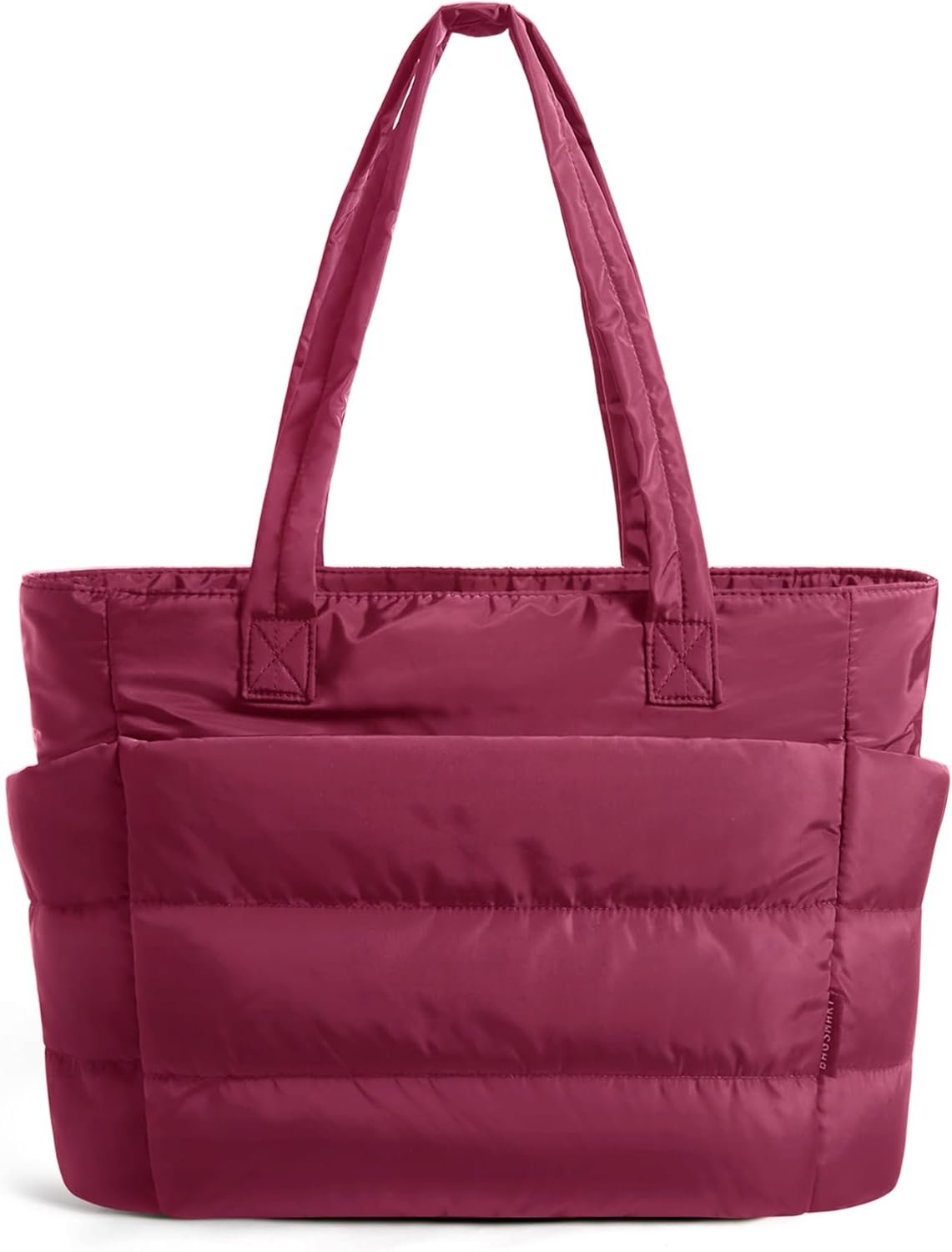 Bolso tote BAGSMART para mujeres, bolso de hombro ligero y acolchado con compartimentos, bolso de mano para viajes, trabajo, gimnasio | Ligero 7